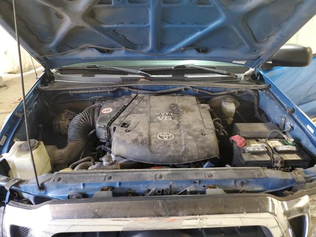 5TEJU62NX8Z522635 - 2008 TOYOTA TACOMA DOUBLE CAB PRERUNNER BLUE photo 11