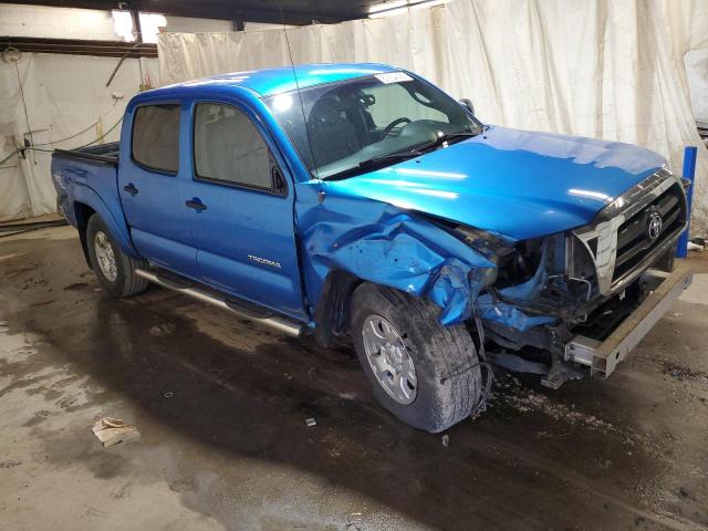 5TEJU62NX8Z522635 - 2008 TOYOTA TACOMA DOUBLE CAB PRERUNNER BLUE photo 4