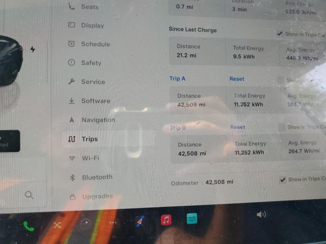 5YJ3E1EB1PF628658 - 2023 TESLA MODEL 3 Siyah fotoğraf 9