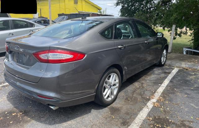 3FA6P0H71DR378170 - 2013 FORD FUSION SE GRAY photo 4