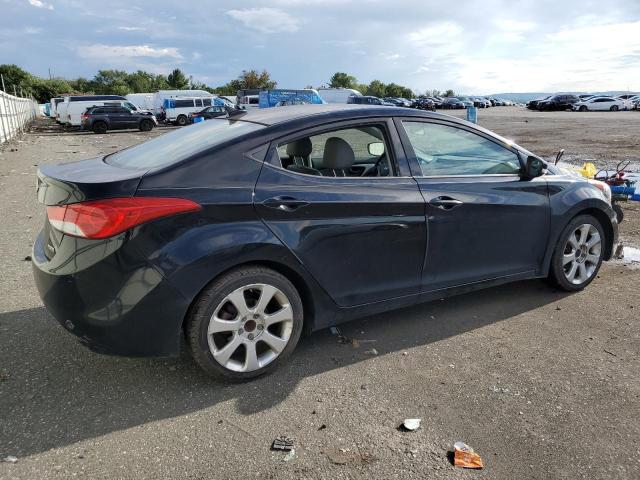 KMHDH4AE5DU022453 - 2013 HYUNDAI ELANTRA GLS BLACK photo 3