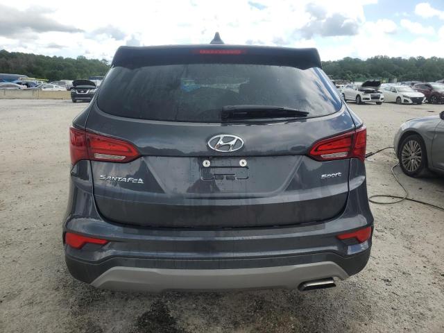 5XYZT3LB1HG474414 - 2017 HYUNDAI SANTA FE S GRAY photo 6