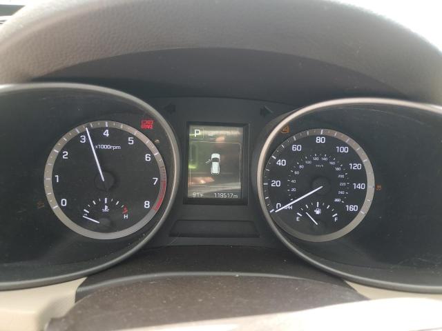 5XYZT3LB1HG474414 - 2017 HYUNDAI SANTA FE S GRAY photo 9