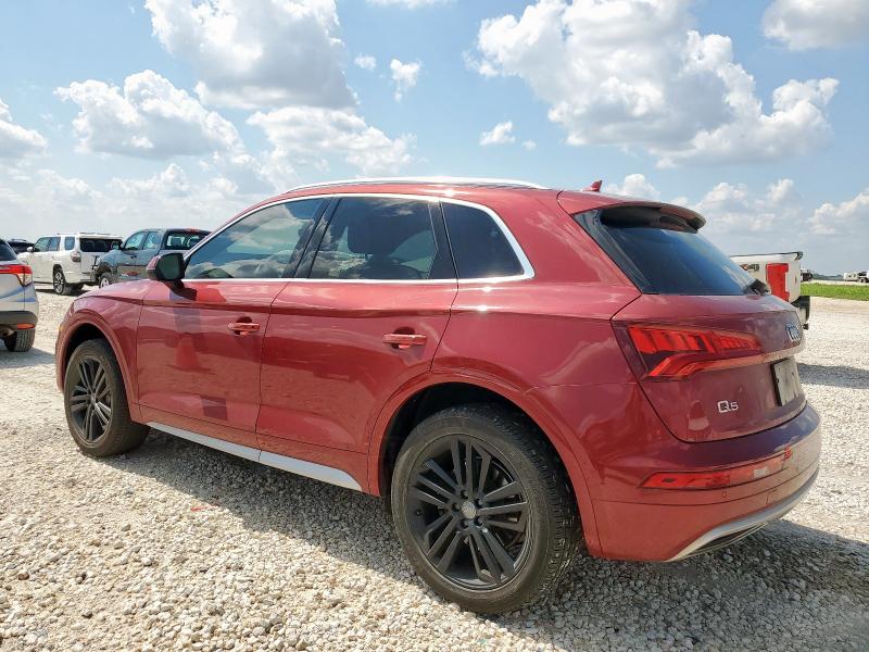 WA1BNAFY9J2152906 - 2018 AUDI Q5 PREMIUM PLUS BURGUNDY photo 2
