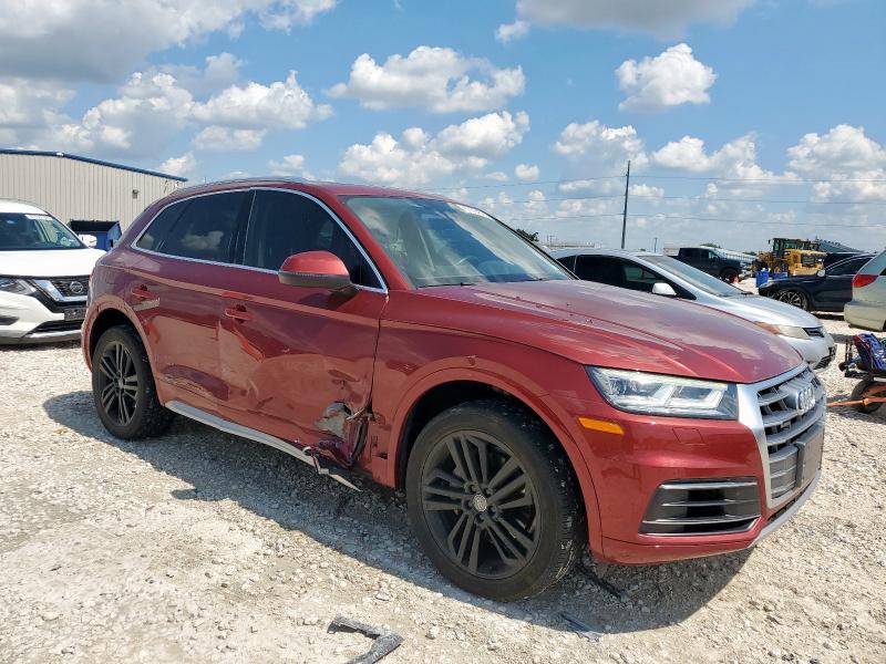 WA1BNAFY9J2152906 - 2018 AUDI Q5 PREMIUM PLUS BURGUNDY photo 4