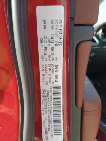 1C4RJFJG3FC799170 - 2015 JEEP GRAND CHER SUMMIT Qırmızı foto 13