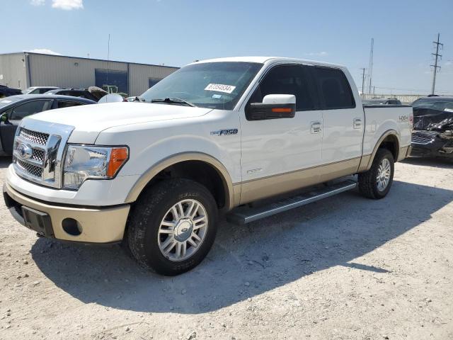 1FTFW1ET5BFC48424 - 2011 FORD F150 SUPERCREW WHITE photo 1