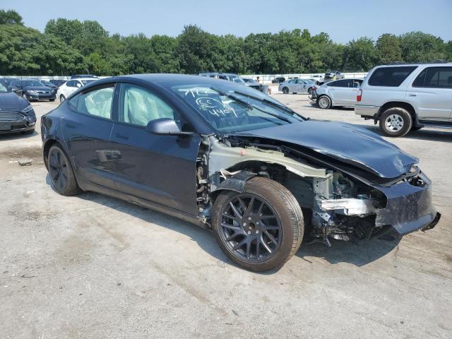 5YJ3E1EA5SF004409 - 2025 TESLA MODEL 3 灰色 照片 4