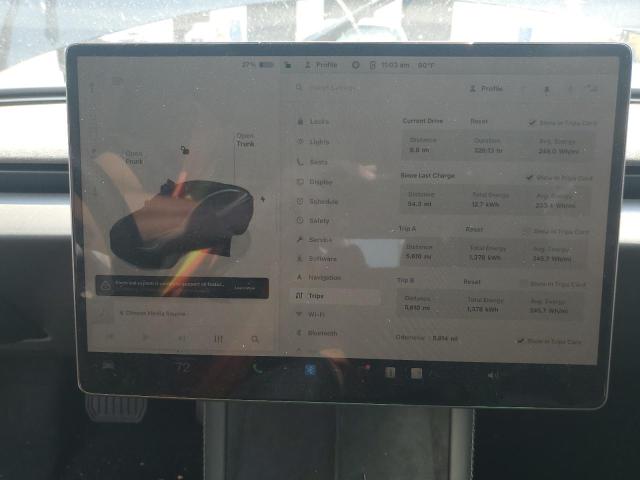 5YJ3E1EA5SF004409 - 2025 TESLA MODEL 3 灰色 照片 9