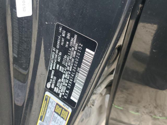 5XXGT4L36GG020152 - 2016 KIA OPTIMA LX CHARCOAL photo 12