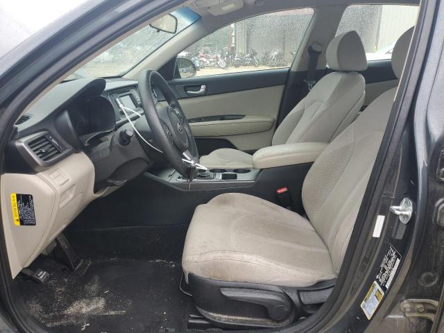 5XXGT4L36GG020152 - 2016 KIA OPTIMA LX CHARCOAL photo 7