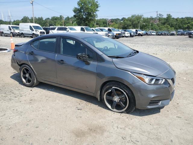 3N1CN8DV5ML924156 - 2021 NISSAN VERSA S GRAY photo 4
