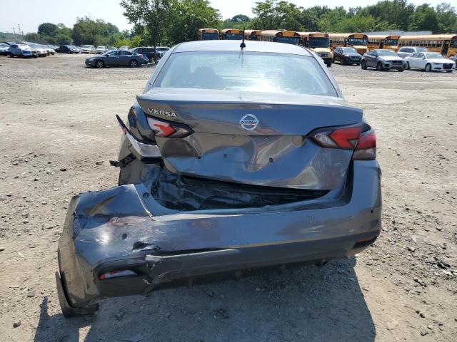 3N1CN8DV5ML924156 - 2021 NISSAN VERSA S GRAY photo 6
