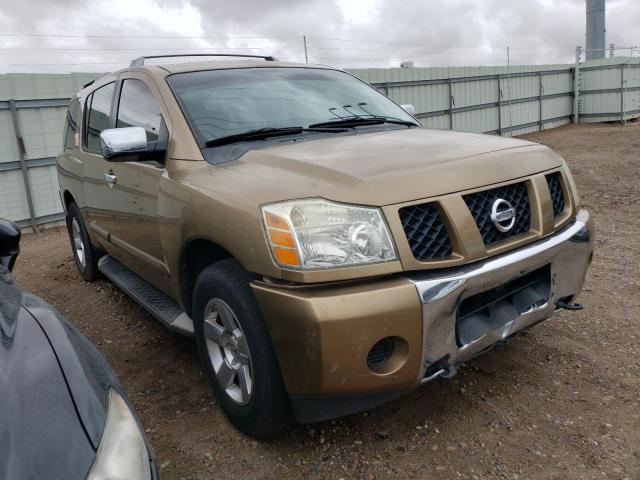 5N1AA08B54N727257 - 2004 NISSAN ARMADA SE BROWN photo 4