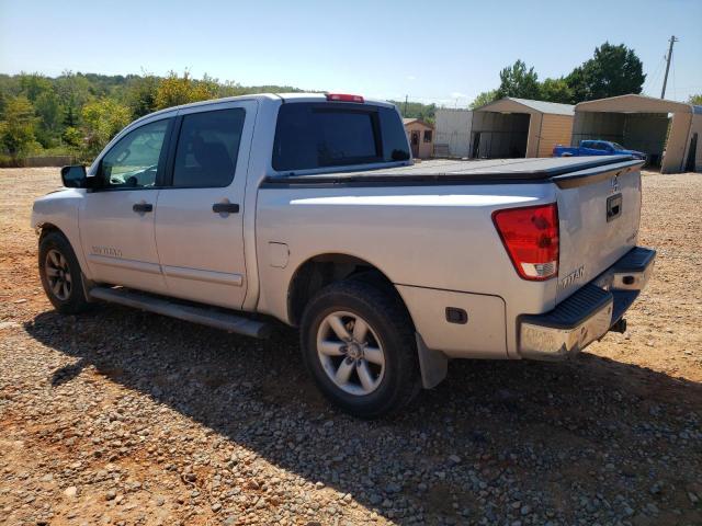 1N6BA0ED5EN504049 - 2014 NISSAN TITAN S SILVER photo 2