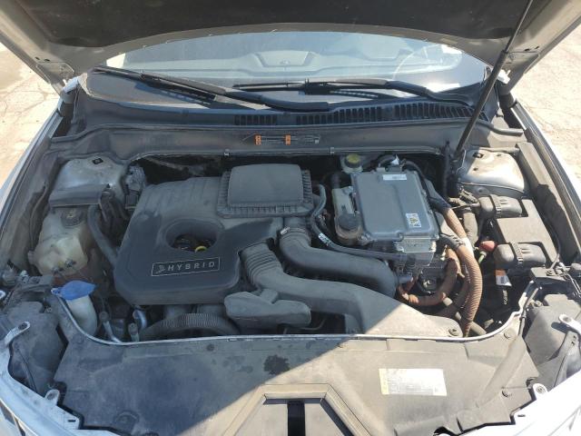 3LN6L2LU0GR631459 - 2016 LINCOLN MKZ HYBRID 银色 照片 11