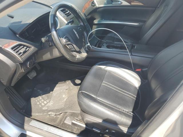 3LN6L2LU0GR631459 - 2016 LINCOLN MKZ HYBRID 银色 照片 7