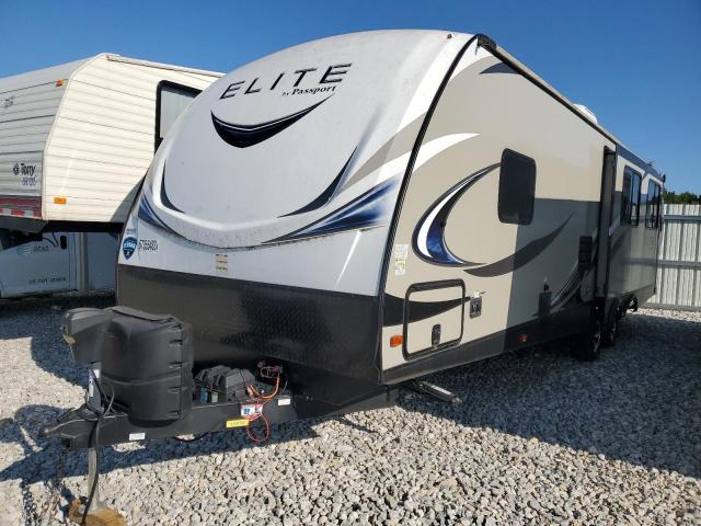 4YDT31R26JK417267 - 2018 KEYSTONE PASSPORT BEIGE photo 2