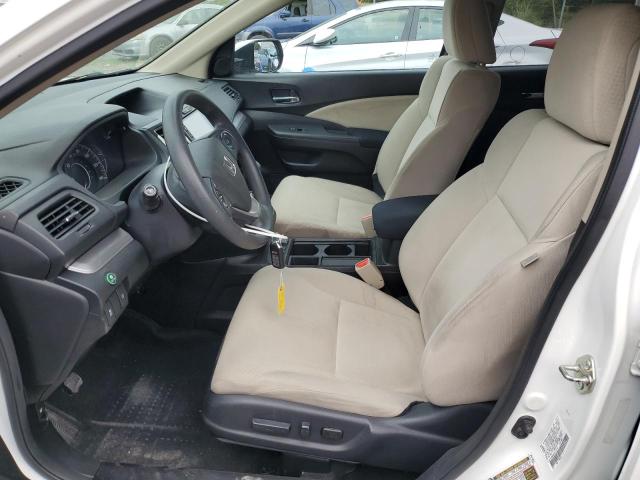 5J6RM4H54FL131775 - 2015 HONDA CR-V EX WHITE photo 7