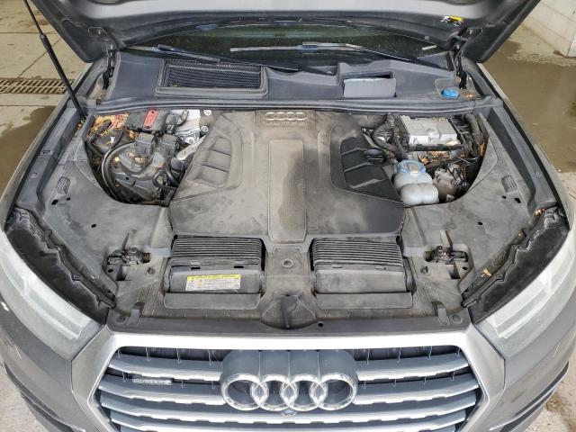WA1LAAF76HD008705 - 2017 AUDI Q7 PREMIUM PLUS Մոխրագույն լուսանկար 12