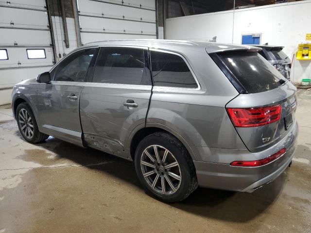 WA1LAAF76HD008705 - 2017 AUDI Q7 PREMIUM PLUS Մոխրագույն լուսանկար 2