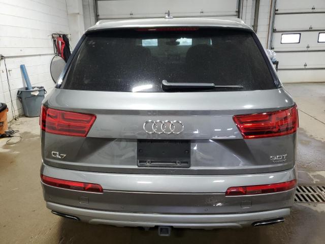 WA1LAAF76HD008705 - 2017 AUDI Q7 PREMIUM PLUS Մոխրագույն լուսանկար 6