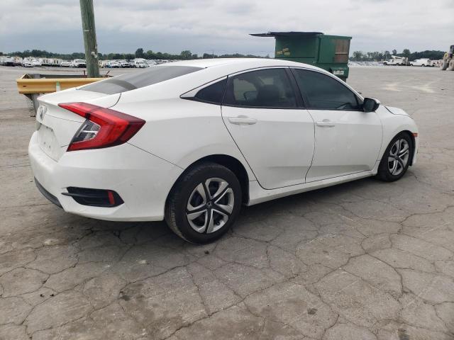 19XFC2F5XJE002735 - 2018 HONDA CIVIC LX WHITE photo 3