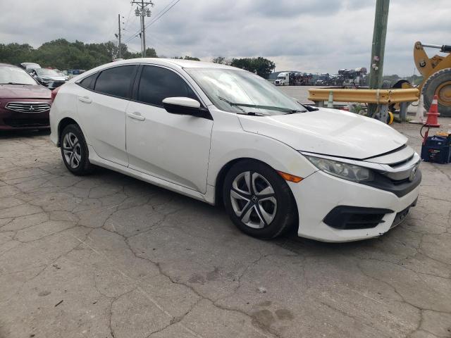 19XFC2F5XJE002735 - 2018 HONDA CIVIC LX WHITE photo 4