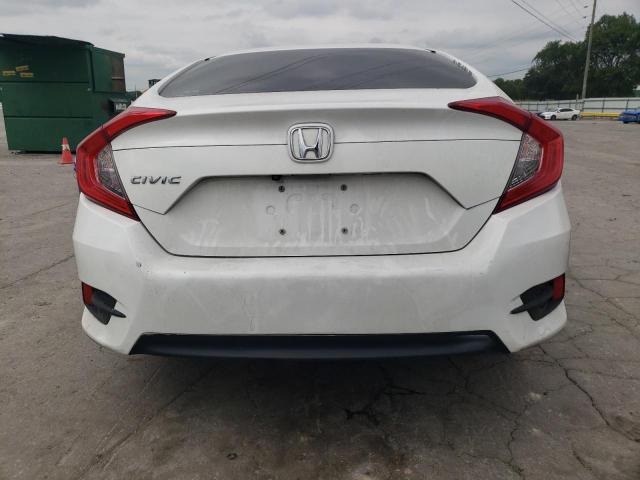 19XFC2F5XJE002735 - 2018 HONDA CIVIC LX WHITE photo 6