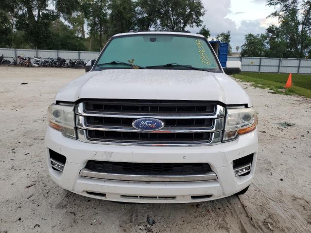 1FMJU1KT7FEF27871 - 2015 FORD EXPEDITION LIMITED WHITE photo 5