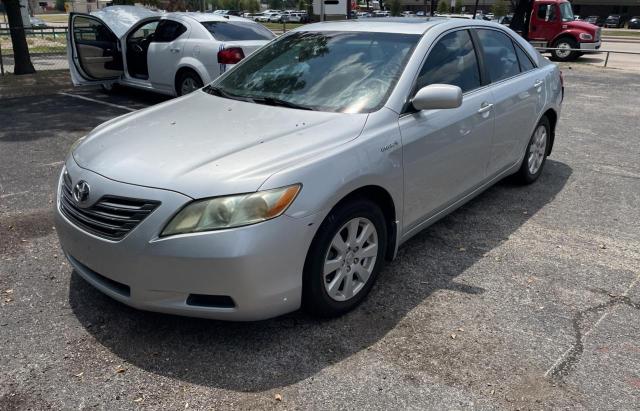 4T1BB46K89U098277 - 2009 TOYOTA CAMRY HYBRID SILVER photo 2