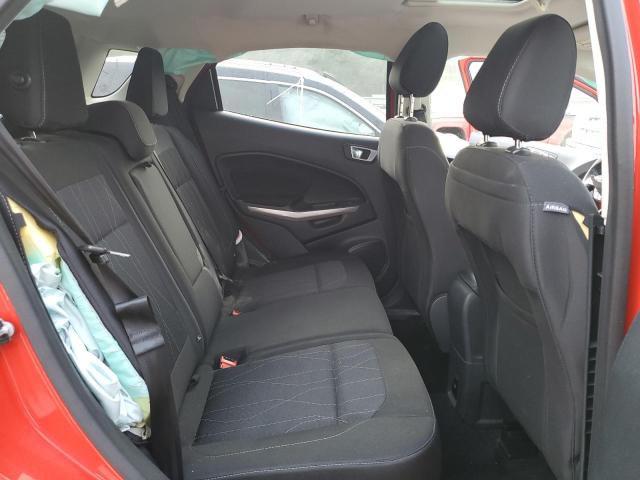 MAJ6S3GL7KC267925 - 2019 FORD ECOSPORT SE Rojo foto 10