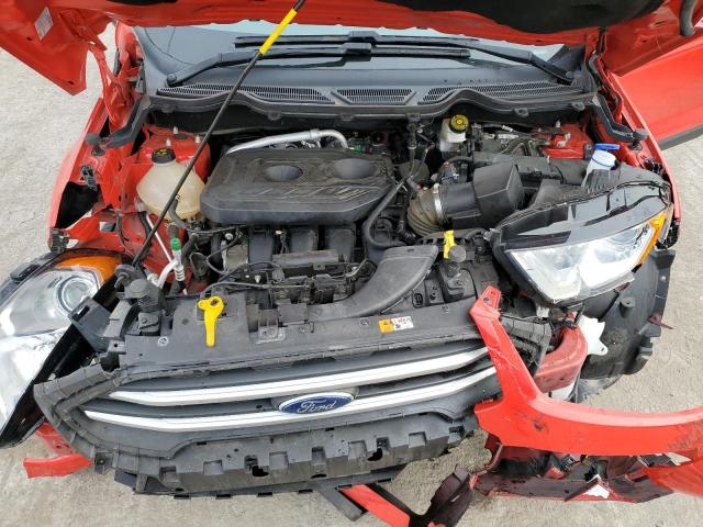 MAJ6S3GL7KC267925 - 2019 FORD ECOSPORT SE Rojo foto 11