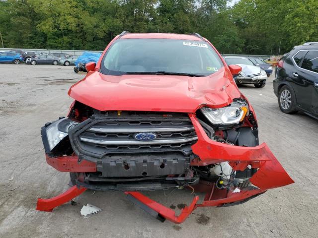 MAJ6S3GL7KC267925 - 2019 FORD ECOSPORT SE Rojo foto 5