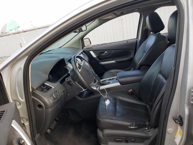 2FMDK4JC6CBA61394 - 2012 FORD EDGE SEL SILVER photo 7