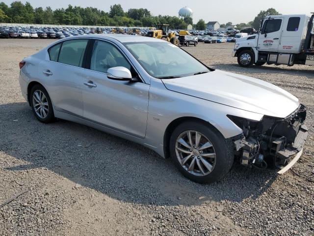 JN1EV7ARXKM590039 - 2019 INFINITI Q50 LUXE 银色 照片 4