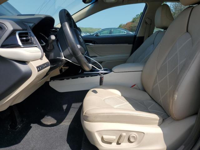 4T1B11HK1JU507593 - 2018 TOYOTA CAMRY L BLUE photo 7