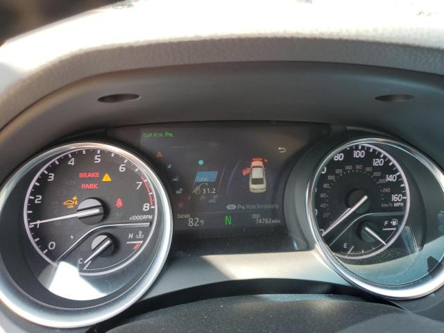 4T1B11HK1JU507593 - 2018 TOYOTA CAMRY L BLUE photo 9