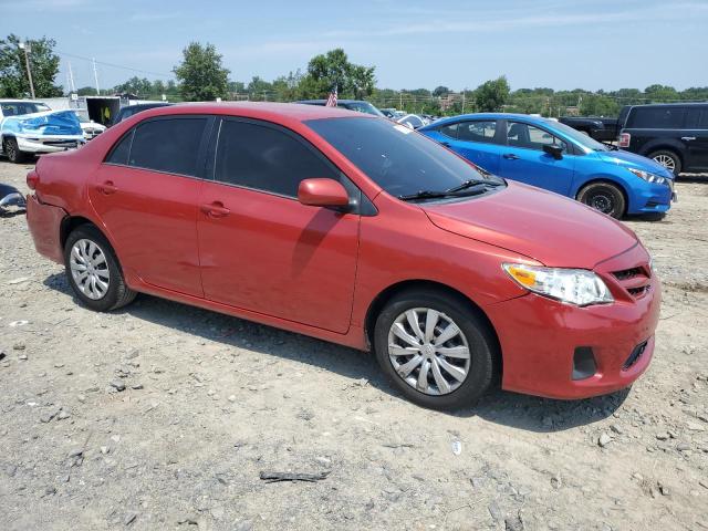 2T1BU4EE1CC882007 - 2012 TOYOTA COROLLA BASE أحمر صورة 4