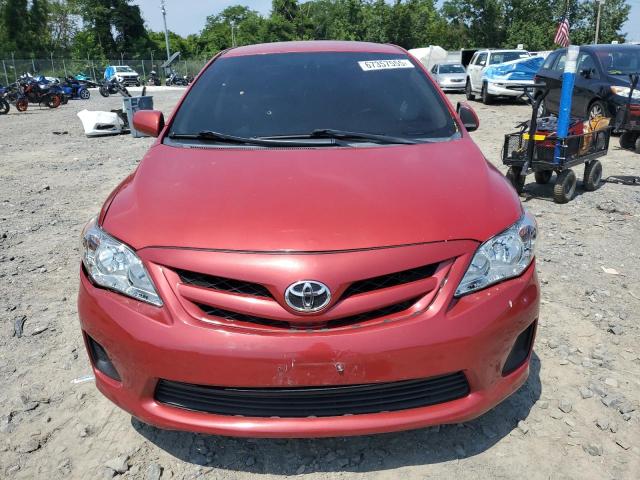 2T1BU4EE1CC882007 - 2012 TOYOTA COROLLA BASE أحمر صورة 5