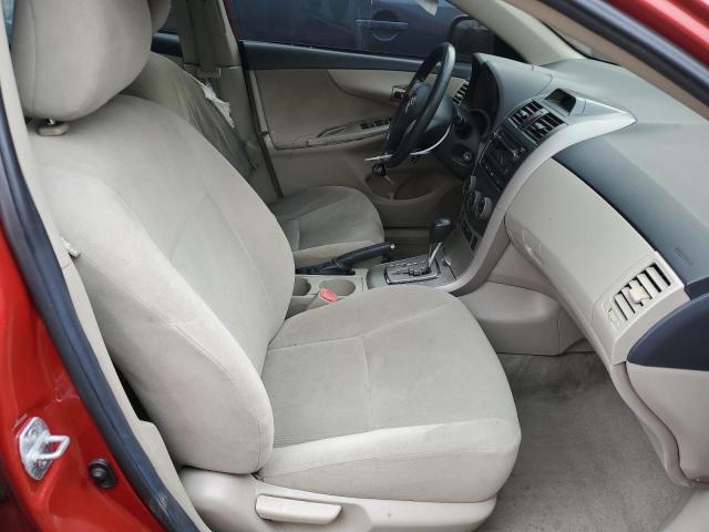 2T1BU4EE1CC882007 - 2012 TOYOTA COROLLA BASE أحمر صورة 7