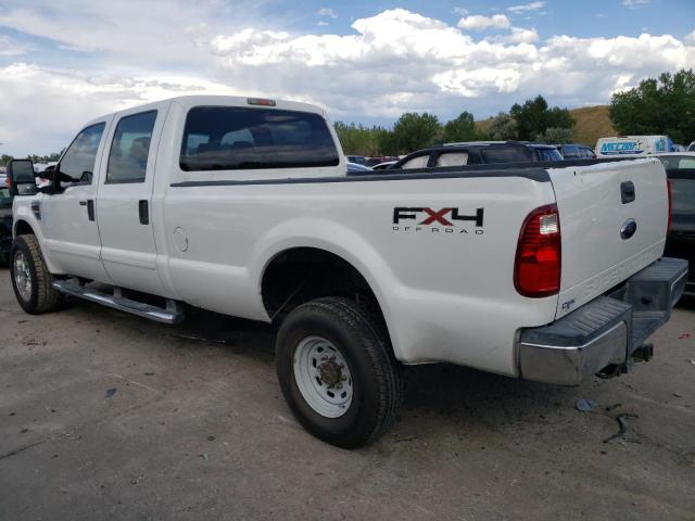 1FTWW31R08EC89662 - 2008 FORD F350 SRW SUPER DUTY WHITE photo 2