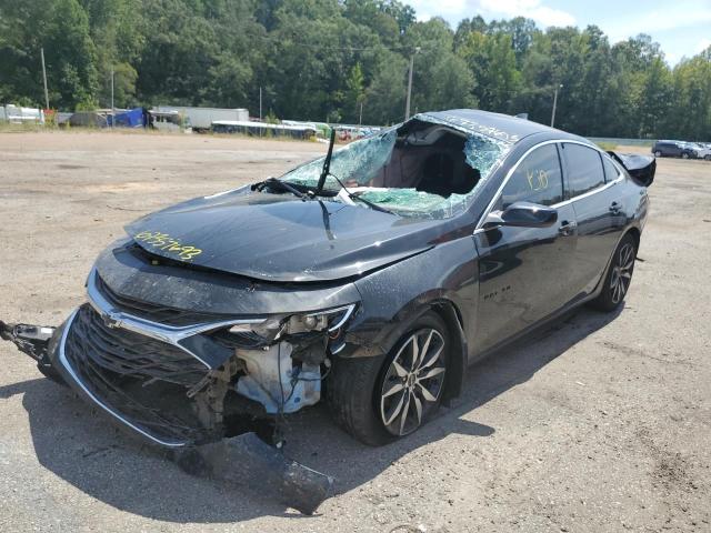 1G1ZG5ST5MF066790 - 2021 CHEVROLET MALIBU RS BLACK photo 1