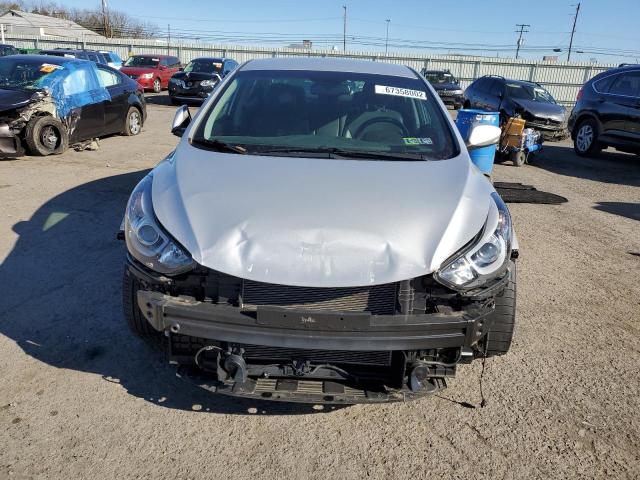 KMHDH4AE2GU534546 - 2016 HYUNDAI ELANTRA SE SILVER photo 5