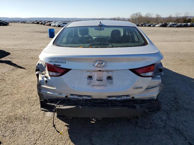 KMHDH4AE2GU534546 - 2016 HYUNDAI ELANTRA SE SILVER photo 6