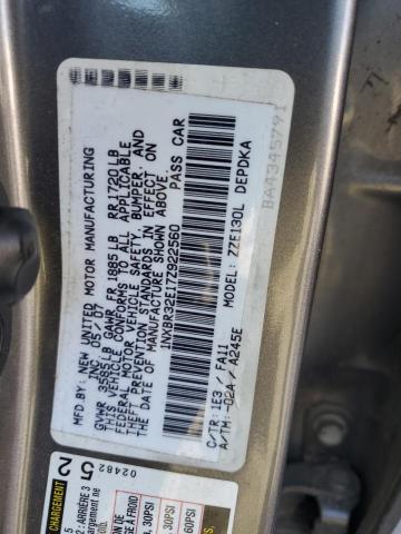 1NXBR32E17Z922560 - 2007 TOYOTA COROLLA CE GRAY photo 13