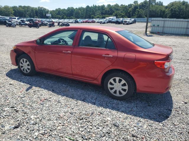 2T1BU4EEXCC897024 - 2012 TOYOTA COROLLA BASE წითელი ფოტო 2