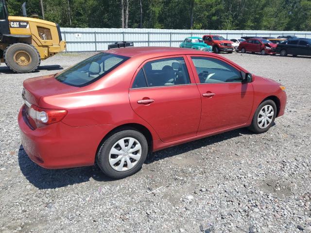 2T1BU4EEXCC897024 - 2012 TOYOTA COROLLA BASE წითელი ფოტო 3