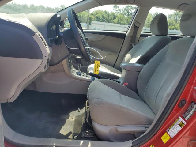 2T1BU4EEXCC897024 - 2012 TOYOTA COROLLA BASE წითელი ფოტო 7