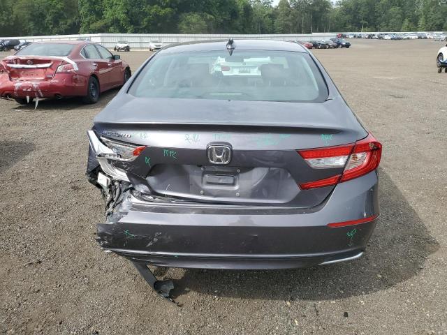 1HGCV1F42KA101912 - 2019 HONDA ACCORD EX Szary zdjęcie 6